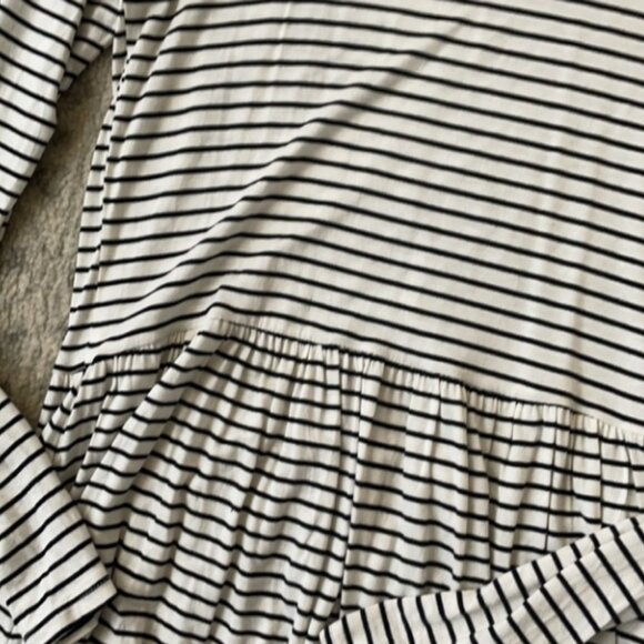 BP Peplum Striped Top - XS - Picture 4 of 5